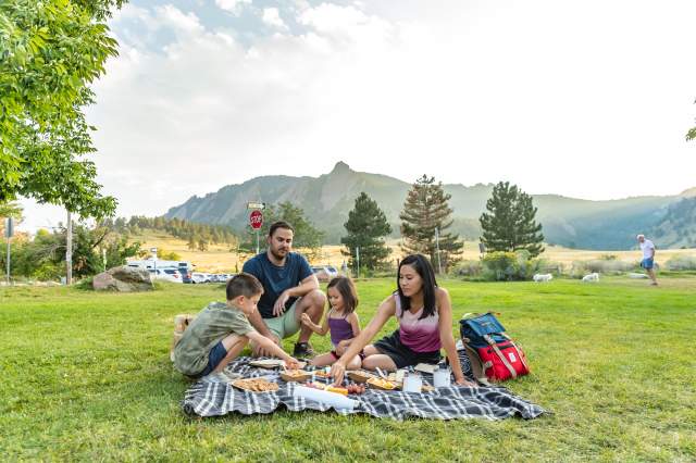 Family Picnic at Chautauqua