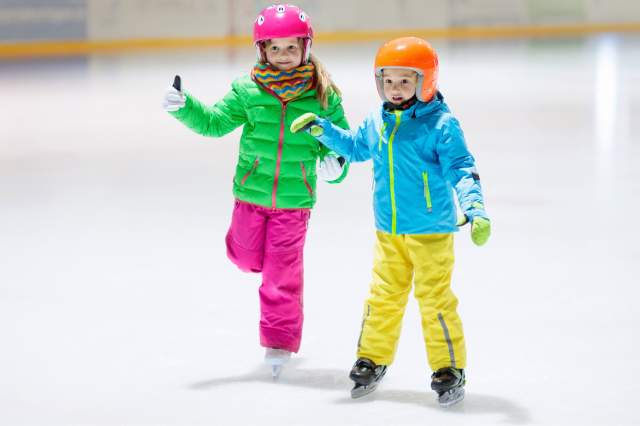 Kids Indoor Ice Skating