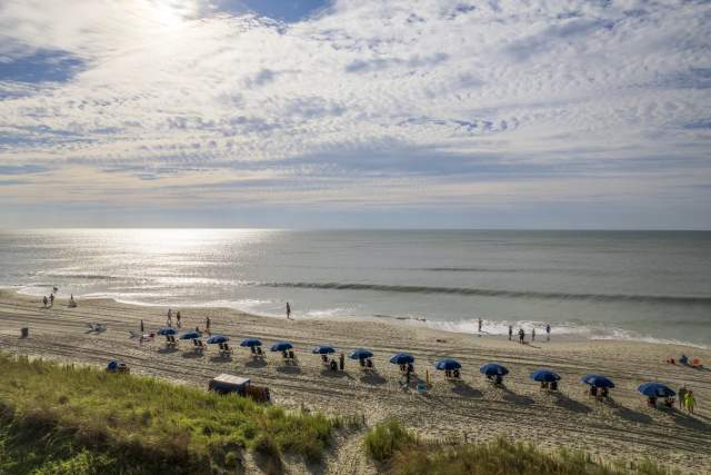 A beautiful shot of Windy Hill Beach in the morning