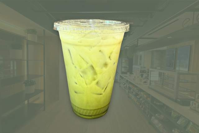 iced matcha latte