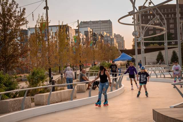 The RiverFront Skating Ribbon