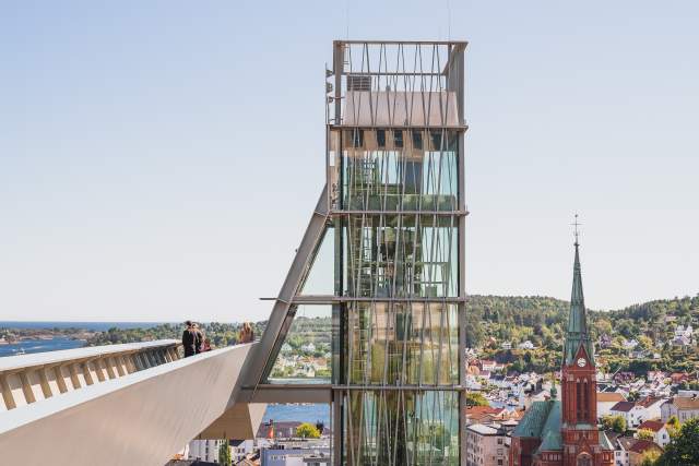 Glassheisen - Arendal sentrum