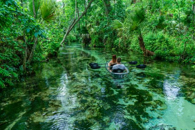 Get Up and Go Kayaking clear kayaks rock springs location