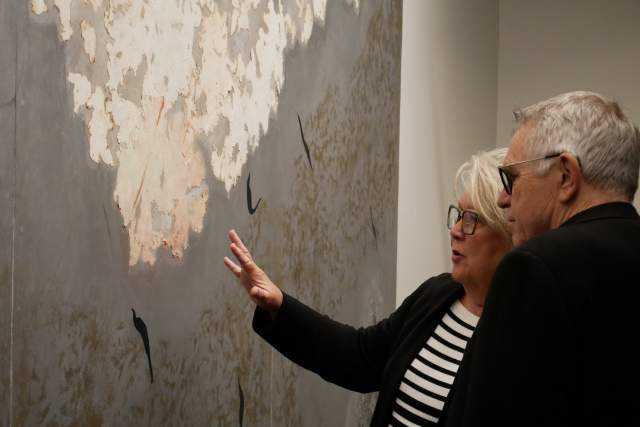 The Mennello Museum of American Art couple observing art
