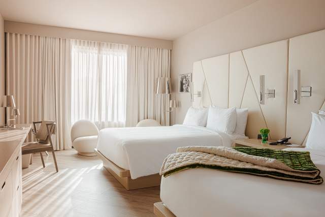 True Queen bed room at ette hotel Orlando