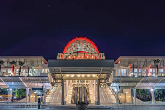 Orange County Convention Center - North/South Building - Night