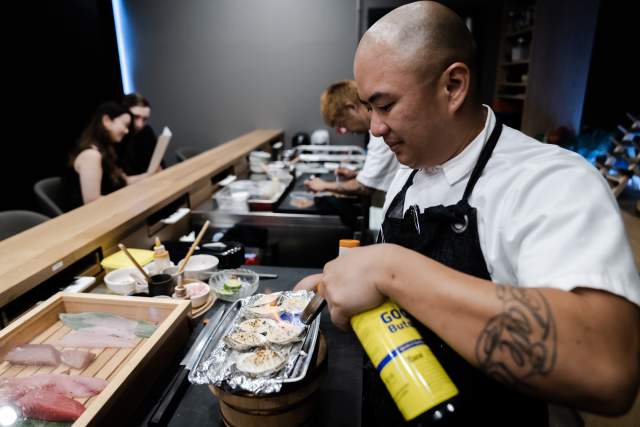 Soseki Modern Omakase chef michael