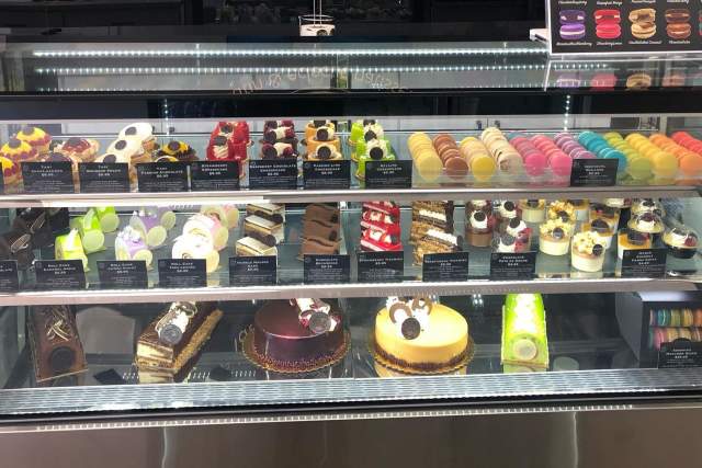 Cupcakes And Baked Goods On Display At Fillings and Emulsions