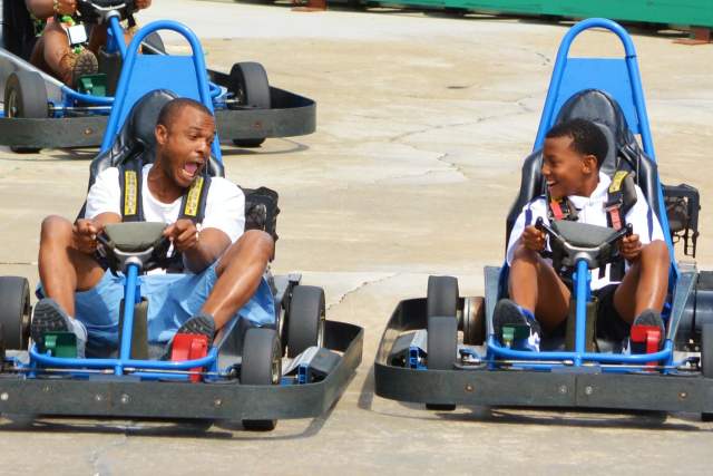 Fun Spot Orlando Commander Track go kart ride