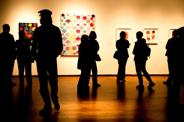 Orlando Museum of Art exhibit silhouettes