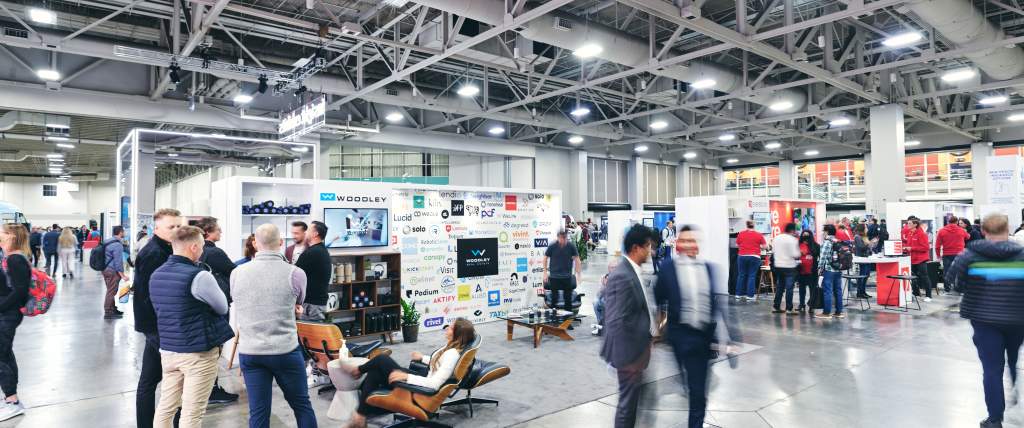 Attendees at the Salt Palace Convention Center