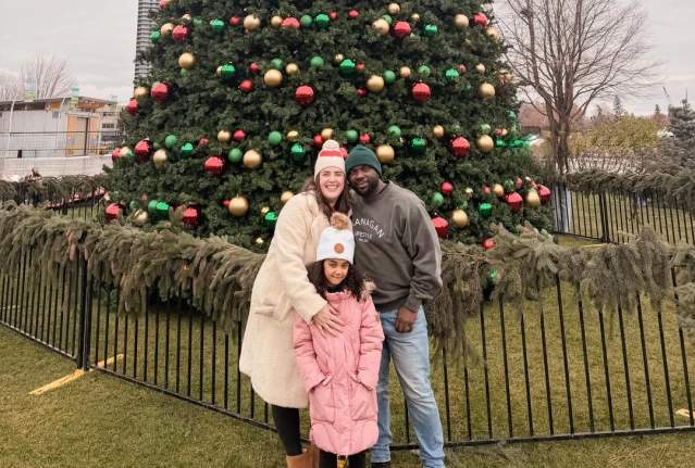 @theashleyrhapsody at the Downtown Winter Street Market & Light Up