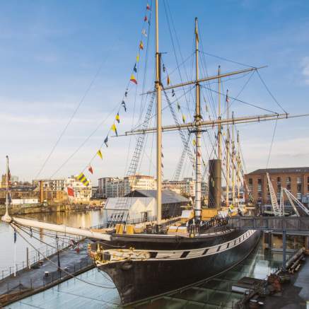 SS Great Britain from dockyard - credit SS Great Britain