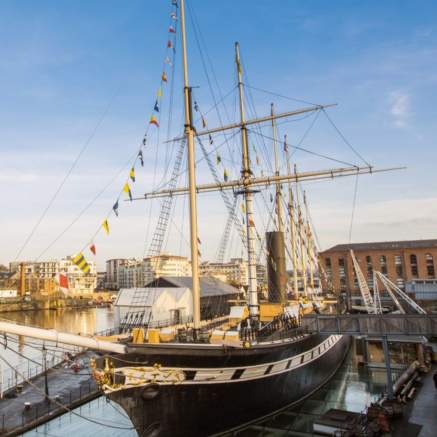 Exterior of the SS Great Britain at the Great Western Dockyard in Bristol - credit Brunel's SS Great Britain