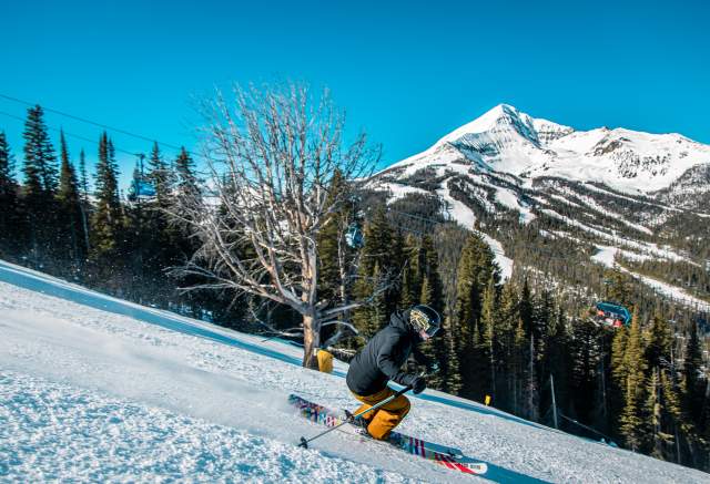 Skiing Big Sky Resort