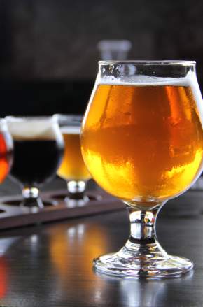 Ocean Sun Brewery is a local craft brewery including entertainment and pet-friendly atmosphere.