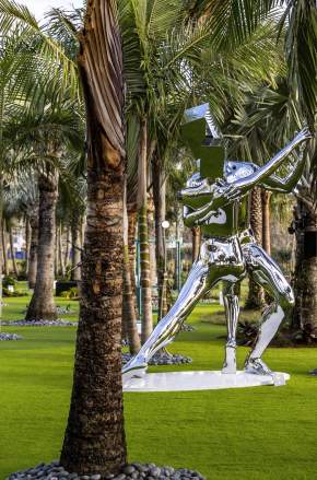 Photo of public art at Lake Nona Sculpture Garden