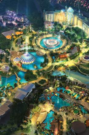 Universal Orlando Resort's Epic Universe fireworks show