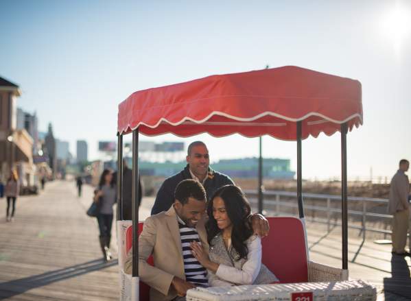 Boardwalk-Couple Rolling Chair