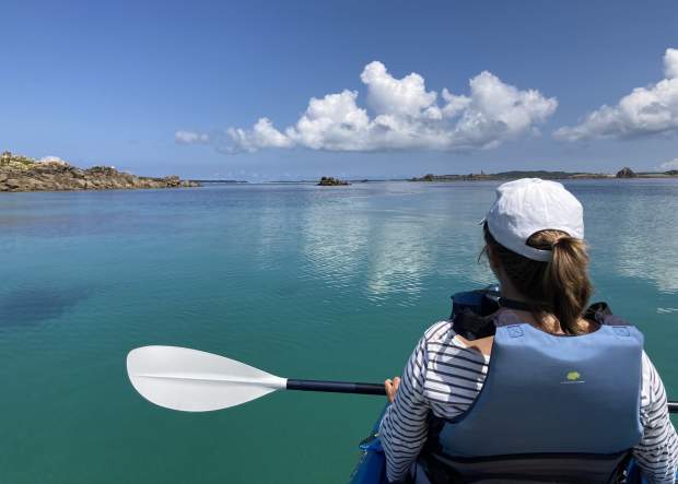 Kayaking on Scilly