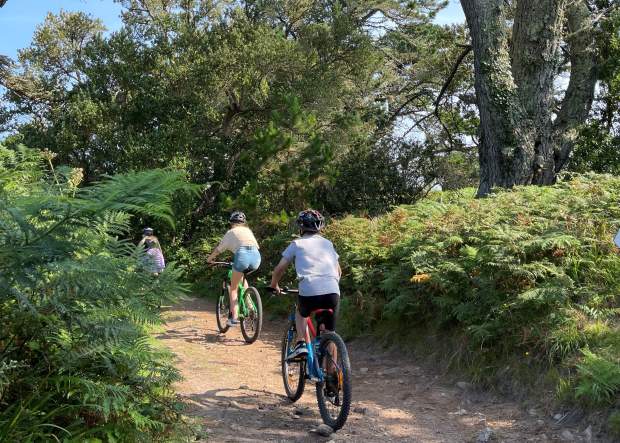 Cycling at Bar Point St. Mary's