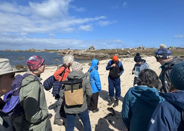 Walking tours as part of the Walk Scilly Festival