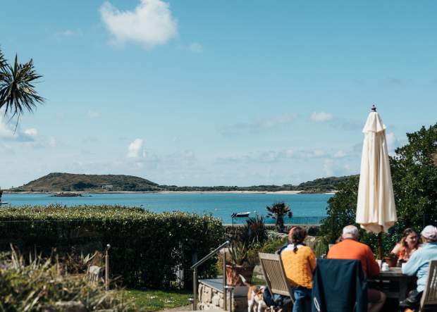 Tresco Island dining