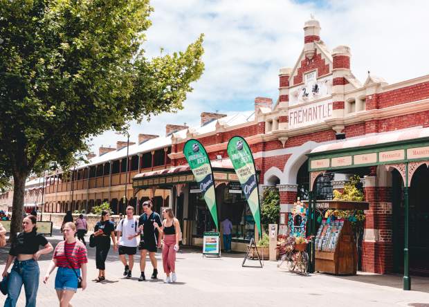 Main Entrance of the Fremantle Markets, Fremantle