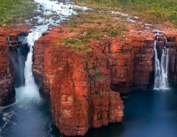 King George Falls on board Kimberley Quest