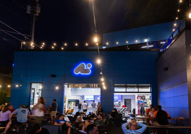 Aslin Beer Company- Exterior- Nighttime - Herndon