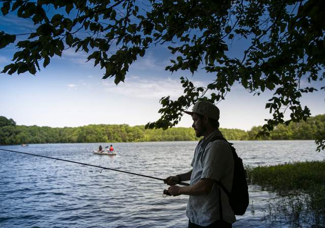 Burke Lake Park - Fishing