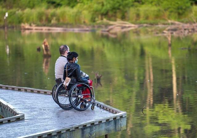 Huntley Meadows - Wheelchair - Boardwalk - ADA