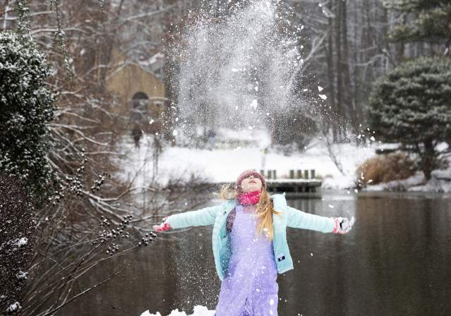 Brown's Chapel Park - Reston - Kids - Snow- Winter