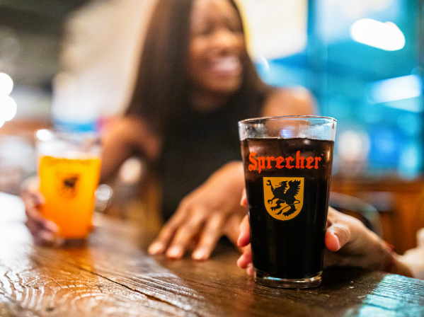 Sprecher Pint Glass in Taproom