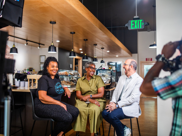 Good Things Brewing BTS with Cecelia, Adija, and David