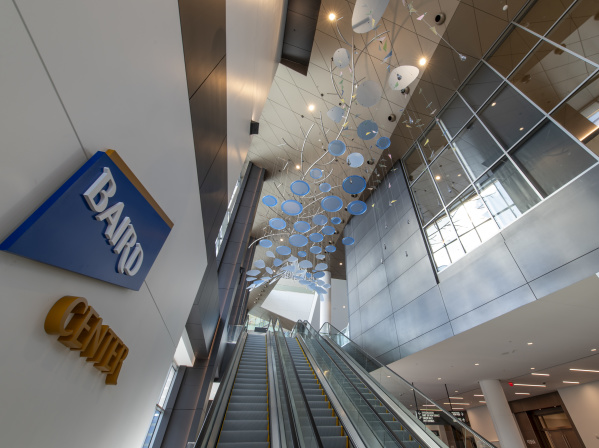Baird Center Interior - Signage