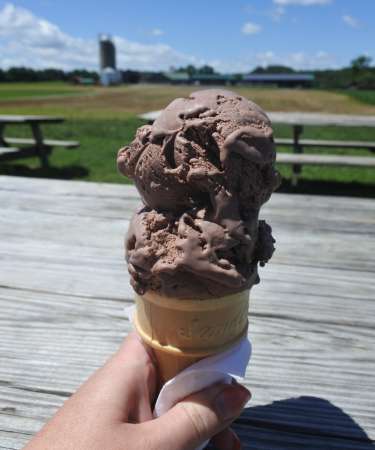 Broom's Bloom Dairy Ice Cream Cone