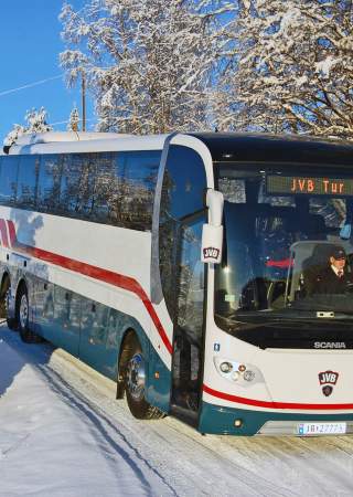 Ut på vintertur med JVB Turbuss
