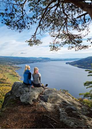 Topptur til Høkleberget ved Randsfjorden