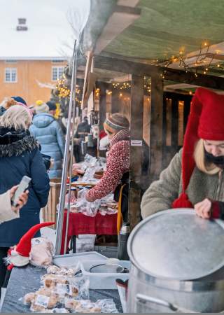 Julemarked på Stenberg i 2021