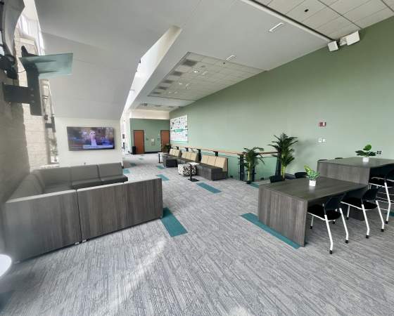 DCU Center Connect lounge