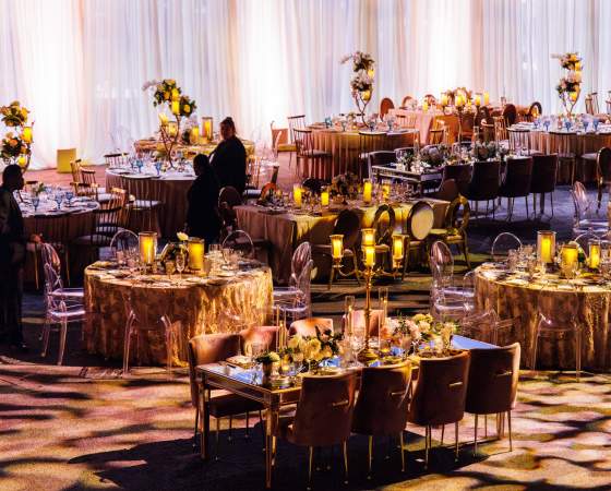 Photo of Banquet Set Up