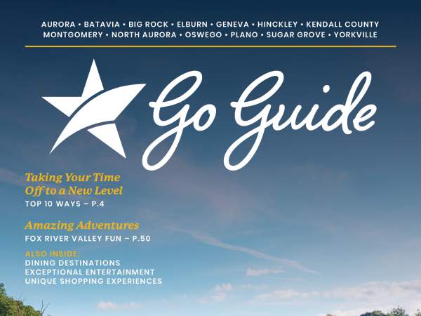 2025 Go Guide (cover) - Aurora Area of Illinois
