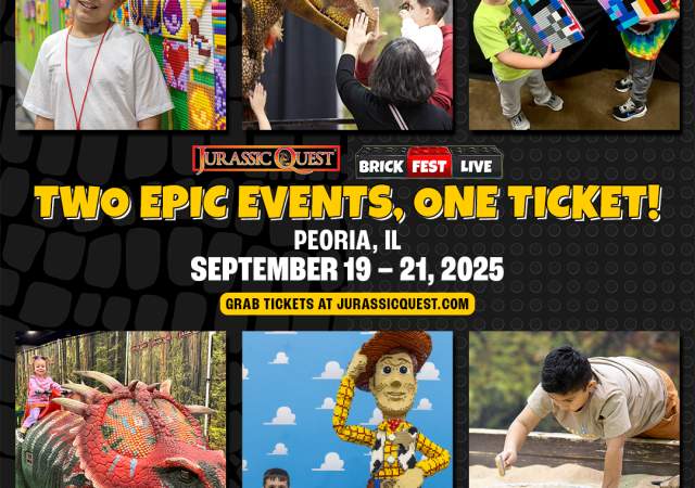 Jurassic Quest & Brick Fest Live
