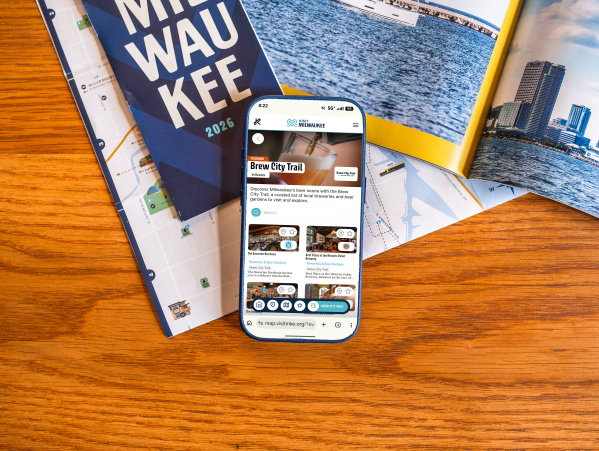 Brew City Trail Guide Map King Mock