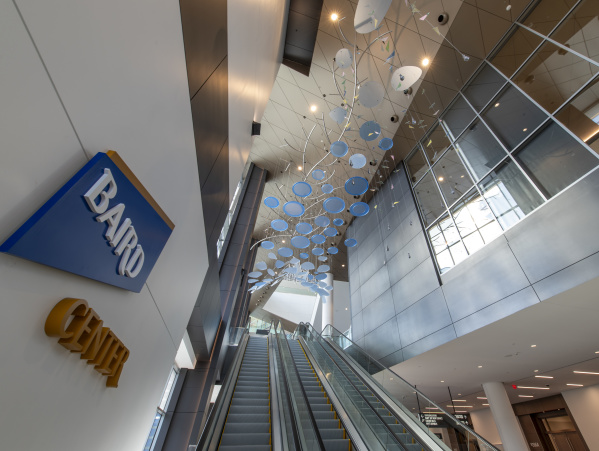 Baird Center Interior - Signage