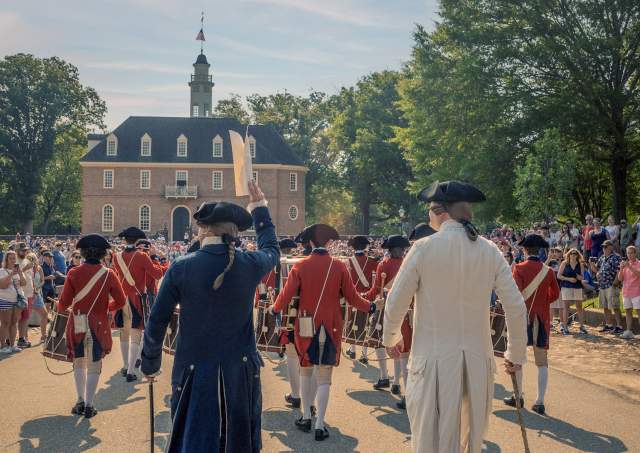 Fife & Drums at Colonial Williamsburg