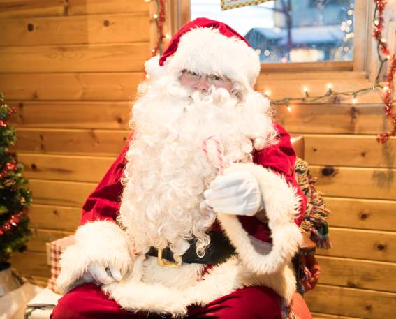 Santa with Candy Cane Solo
