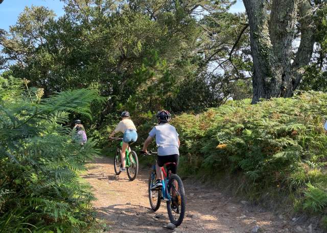 Cycling at Bar Point St. Mary's