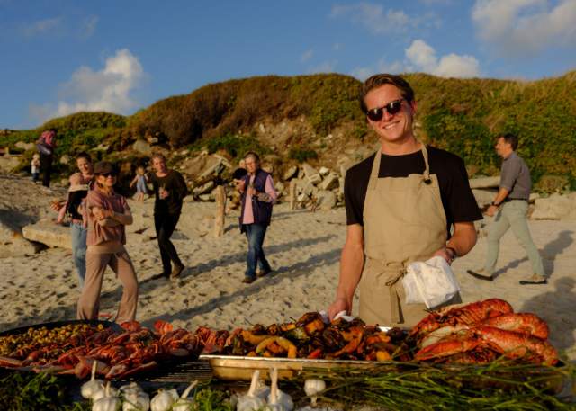 Taste of Scilly with Simon Stallard event on Tresco